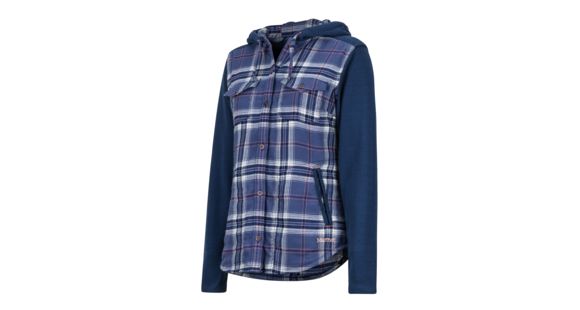 Marmot Reagan Flannel - Women's, Storm, Extra Large, 49290-134-XL