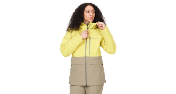 Marmot Refuge Pro Jacket - Women's, Extra Large, Limelight/Vetiver, M13211-22472-XL