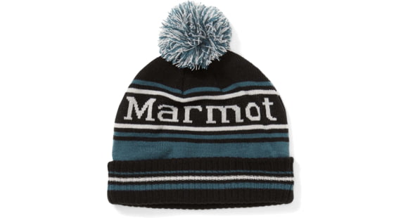 Marmot Retro Pom Hat - Men's, Haze Black Camo, One Size, 17410-916-ONE