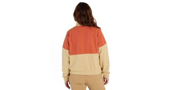 Marmot Retro Rocklin 1/2 Zip - Women's, Light Oak/Auburn, Large, M14615-23313-L