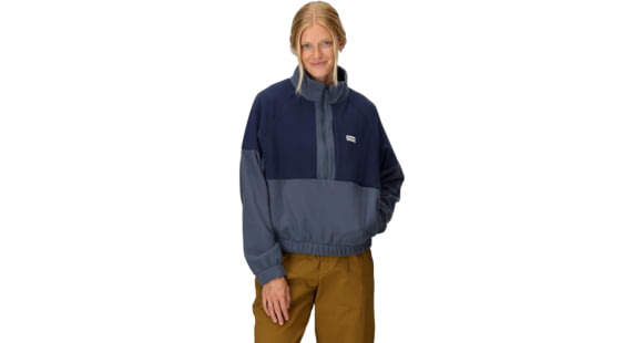 Marmot Retro Rocklin 1/2 Zip - Women's, Thunderhead/Arctic Navy, XL, M14615-24412XL