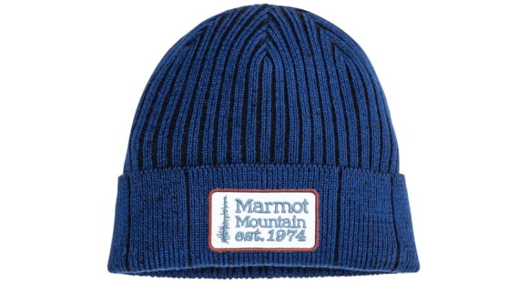 Marmot Retro Trucker Beanie - Men's, Arctic Navy/Black, One Size, 14660-3897-ONE
