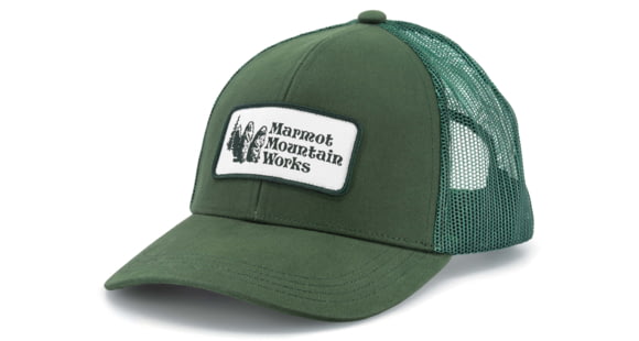 Marmot Retro Trucker Hat, Juniper Green, ONE, M14313-24372ONE