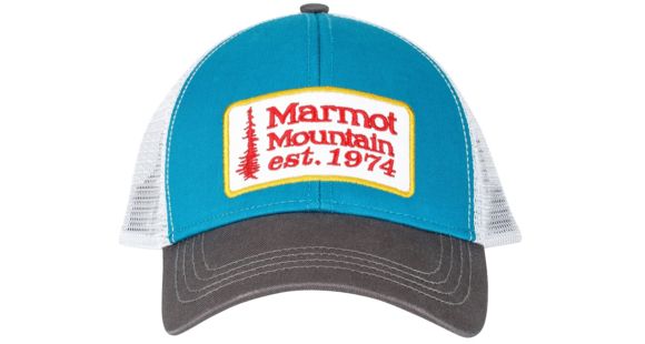 Marmot Retro Trucker Hat - Men's, Blue Granite, 266816