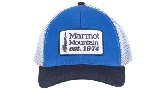 Marmot Retro Trucker Hat - Men's, True Blue