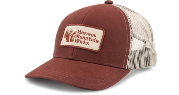 Marmot Retro Trucker Hat, Pecan, ONE, 195115295783