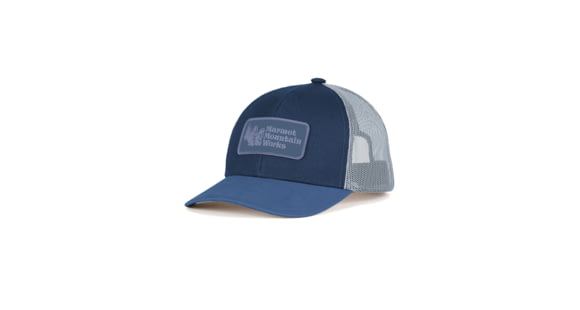 Marmot Retro Trucker Hat, Twilight Blue/Vetiver, One Size, M14313-23295-ONE