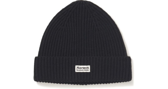 Marmot Ridgefield Beanie, Black, One Size, M14578-001-ONE