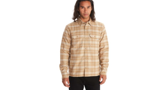 Marmot Ridgefield Heavyweight Sherpa Lined Flannel - Men's, Shetland, 2XL, M10614-16310-XXL