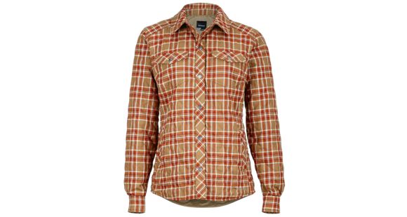 Marmot Riley Insulated Long Sleeve - Women's-Cavalry Brown-Medium, 889169113338