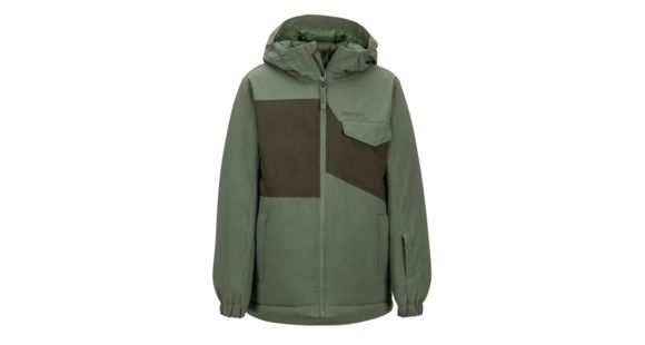 Marmot Rochester jacket - Boy's, Crocodile/Rosin Green, Large, 74920-4850-L