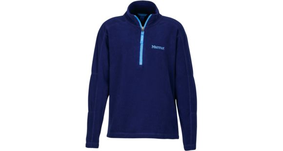 Marmot Rocklin 1/2 Zip - Boy's-Arctic Navy-Large