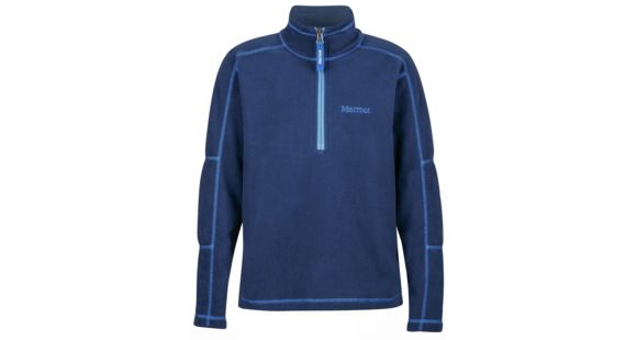 Marmot Rocklin 1/2 Zip - Boy's-Vintage Navy-Medium, 889169863257