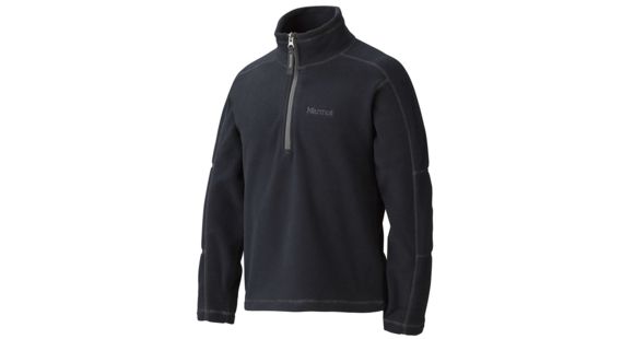 Marmot Rocklin 1/2 Zip - Boy's-Black-Medium