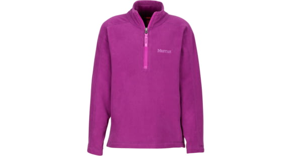 Marmot Rocklin 1/2 Zip - Girl's-Grape-Large