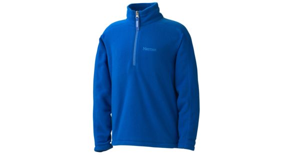 Marmot Rocklin 1/2 Zip - Girl's-Gem Blue-Medium, 785562568907
