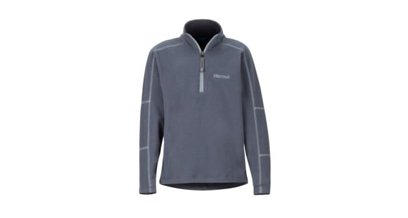 Marmot Rocklin 1/2 Zip Jacket - Boy's, Steel Onyx, Small, 83960-1515-S