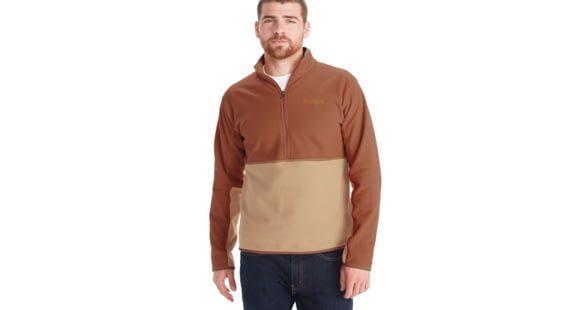 Marmot Rocklin 1/2 Zip - Men's, Auburn/Light Oak, Extra Large, M12650-23211-XL