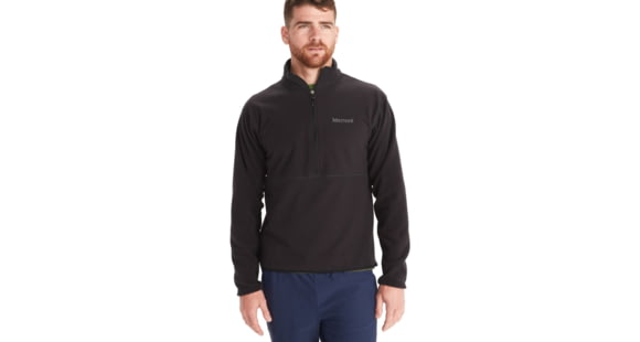 Marmot Rocklin 1/2 Zip - Men's, Black, Extra Large, M12650-001-XL