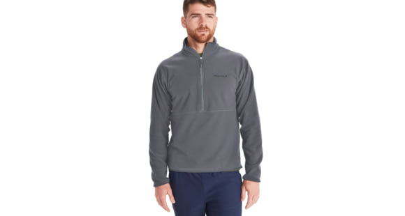 Marmot Rocklin 1/2 Zip - Men's, Steel Onyx, Small, M12650-1515-S