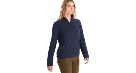 Marmot Rocklin 1/2 Zip - Women's, Arctic Navy, Large, M12403-2975-L