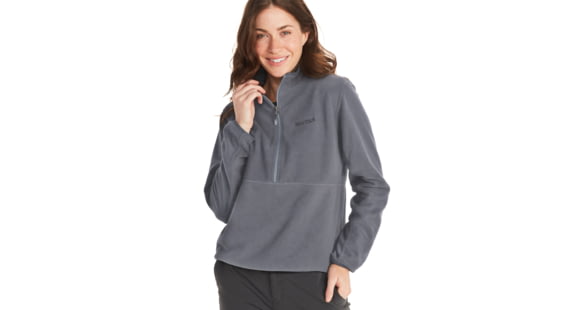 Marmot Rocklin 1/2 Zip - Women's, Steel Onyx, Small, M12403-1515-S