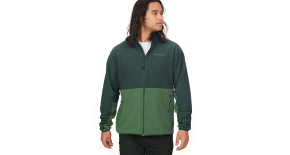 Marmot Rocklin Jacket - Men's, Dark Jungle/Clover, Medium, M12649-23225-M