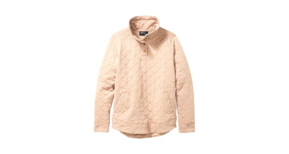 Marmot Roice Pullover LS - Women's, Sea Salt Heather, Extra Small, 47680-7435-XS