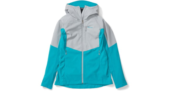 Marmot ROM Jacket - Women's, Enamel Blue/Sleet, Large, 85370-3155-EB/S-L