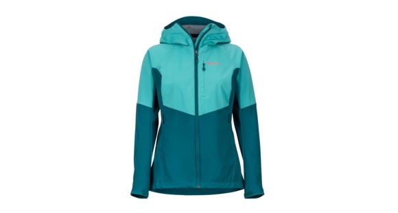 Marmot ROM Jacket - Women's, Patina Green/Deep Teal, Extra Small, 85370-4800-XS