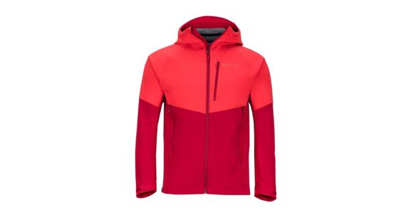 Marmot Rom Softshell Jacket - Men's, Tomato/Sienna Red, L, 81800-6983-L