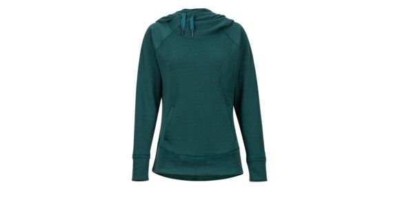Marmot Rowan Hoody - Women's, Deep Teal Heather, Medium, 47690-DTealHeat-M-DEMO