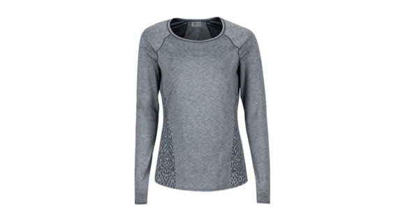 Marmot Rowe Long Sleeve T-Shirt - Women's, Dark Steel, M, 48140-1132-M