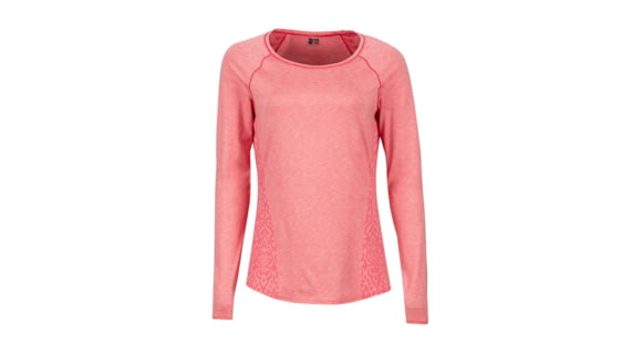 Marmot Rowe Long Sleeve T-Shirt - Women's, Hibiscus, Small, 48140-6205-S