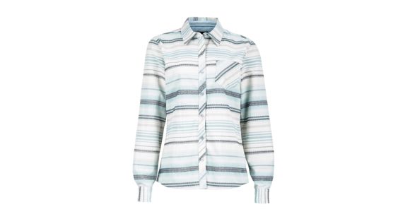 Marmot Shelby Flannel - Women's-Blue Shale-Large, 889169114342