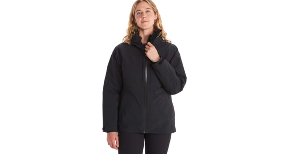 Marmot Sierra Component Jacket - Women's, Extra Small, Black, M13164-001-XS