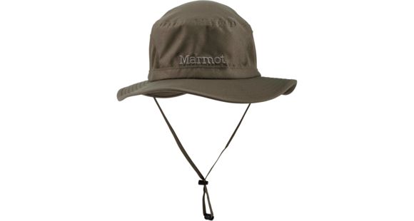 Marmot Simpson Mesh Sun Hat - Men's-Deep Olive/Cinder-M/L