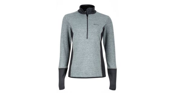Marmot Sirona Half Zip Jacket - Women's-Dark Steel/Black-Small, 889169153679