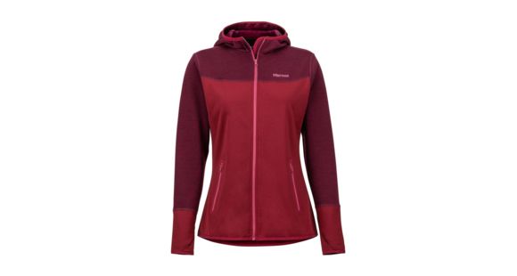 Marmot Sirona Hoody - Women's, Claret/Dry Rose, Medium, 86120-Clar/DRose-M-DEMO
