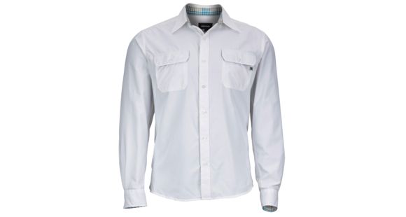 Marmot Skyliner Long Sleeve Shirt - Men's-White-X-Large, 264345