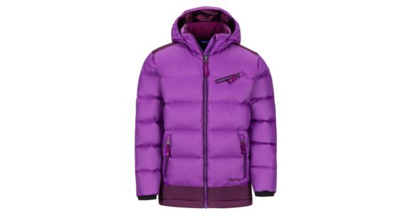 Marmot Sling Shot Jacket - Girl's, Bright Violet/Dark Purple, M, 76670-5765-M