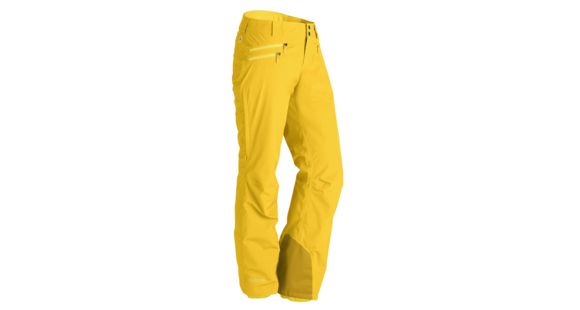 Marmot Slopestar Pants - Women's, Large, Yellow Vapor, 76090-YELLOW VAPOR-REG-L