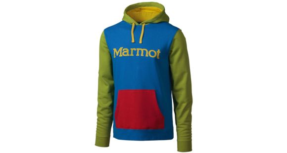 Marmot South Side Hoody - Men's-Cobalt Blue/Green Lichen-XX-Large, 254354
