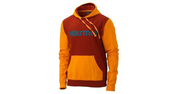 Marmot South Side Hoody - Men's-Mahogany Rust/Alpenglow-Large, 785562582385