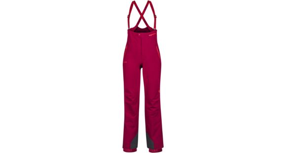 Marmot Spire Bib - Women's-Red Dahlia-Regular Inseam-X-Small