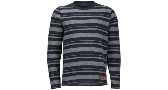 Marmot Stafford Crew Long Sleeve - Men's -Slate Grey Heather-Large
