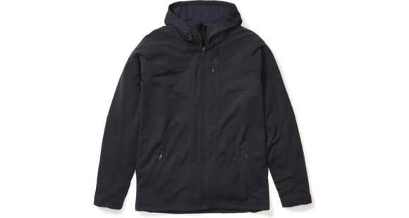 Marmot Stonewall Fleece Hoodie - Mens, Black, Small, 41400-001-S