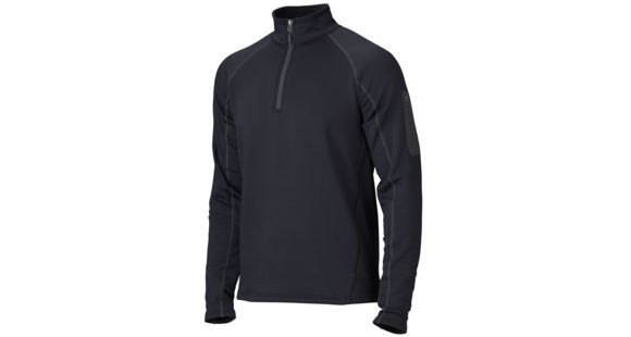 Marmot Stretch Fleece 1/2 Zip - Men's-Black-XX-Large
