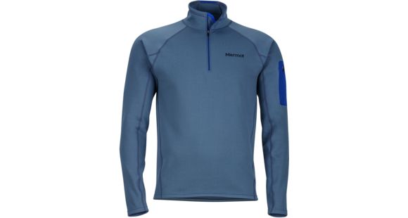 Marmot Stretch Fleece 1/2 Zip - Men's-Storm Cloud-X-Large