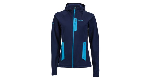 Marmot Stretch Fleece Hoody - Women's-Arctic Navy-Small
